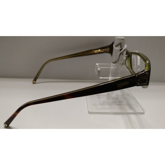 AUTHENTIC COACH Kitty (2016) Tortoise/Green 50*16*135 Eyeglasses Frames - Picture 5 of 6